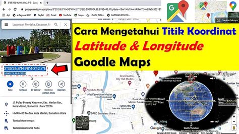 Ketahui longitude dan latitude di Google Maps